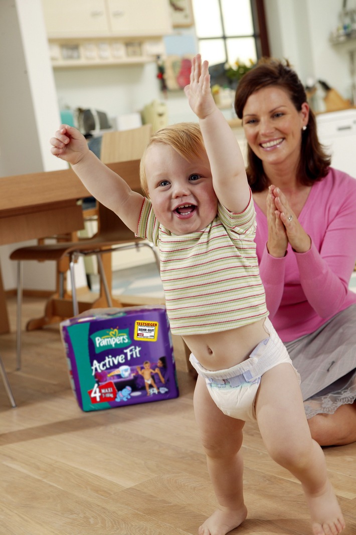 Sehr gut, Pampers! / Die Stiftung Warentest bestätigt, Pampers hat die besten Windeln