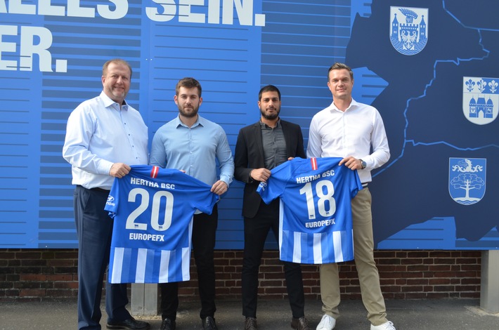 EUROPEFX IST NEUER HERTHA-PARTNER VON HERTHA BSC