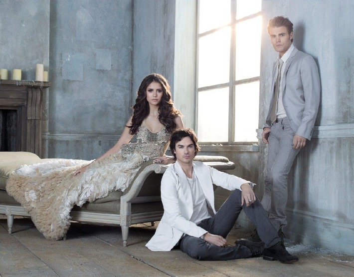 Zwei Sender mit Biss! ProSieben und sixx strahlen gemeinsam die dritte Staffel &quot;Vampire Diaries&quot; aus (mit Bild)