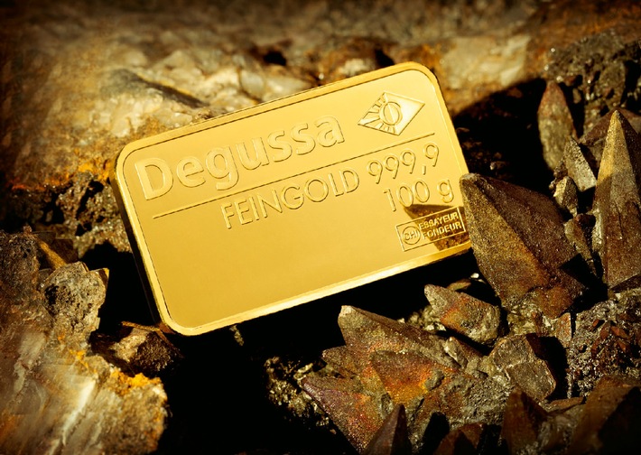 Degussa Goldbarren - Höchste Standards an Qualität und Reinheit (Bild)