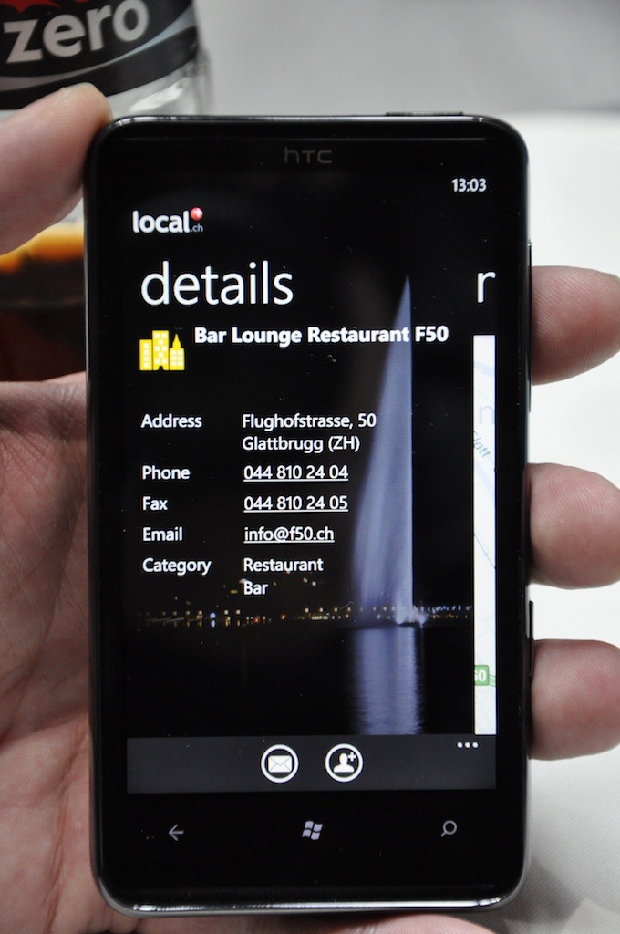 local.ch App nun auch für das neue Windows Phone erhältlich