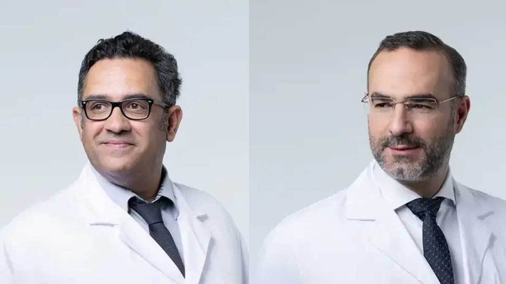 Dr. med. Ali Rahman und Dr. Jaled Charimo / Weiterer Text über ots und www.presseportal.de/nr/182650 / Die Verwendung dieses Bildes für redaktionelle Zwecke ist unter Beachtung aller mitgeteilten Nutzungsbedingungen zulässig und dann auch honorarfrei. Veröffentlichung ausschließlich mit Bildrechte-Hinweis.
