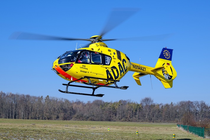 Mehr Rettungseinsätze für „Christoph 70“ / Jahresbilanz der ADAC Luftrettung für den Standort Jena