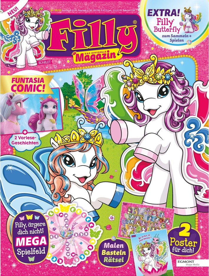 Egmont Ehapa bringt das Original FILLY Magazin zurück ins Presseregal!