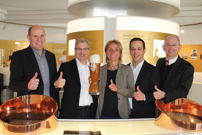 Krombacher Alkoholfrei ist offizieller Bier- und Sponsorpartner des Frankfurt Marathons