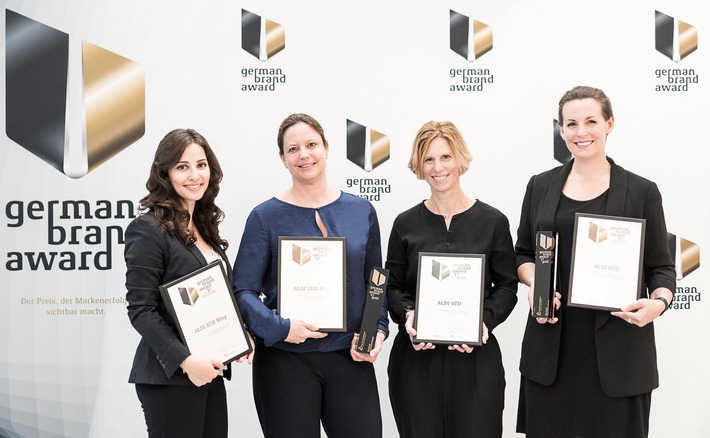 ALDI SÜD holt zwei Mal Gold beim German Brand Award 2017
