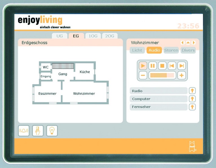 Innovative Home Automation an der Messe Bauen &amp; Modernisieren 2005