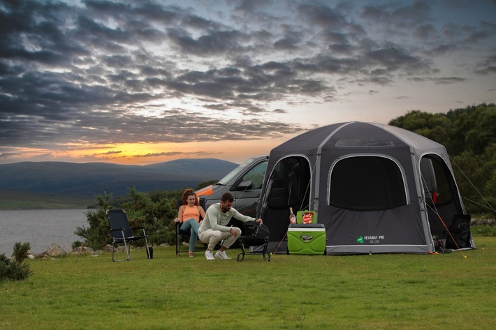 Die neuen Premium-Vorzelte für Campervans und Caravans