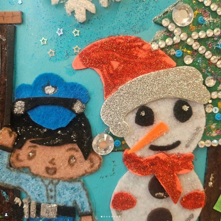 POL-CUX: Nordseezauber & Blaulichtglanz - unser Weihnachts-Malwettbewerb!