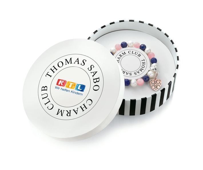 Gemeinsam für eine positive Zukunft / THOMAS SABO unterstützt erneut den RTL-Spendenmarathon mit einem limitierten Charity-Armband (FOTO)