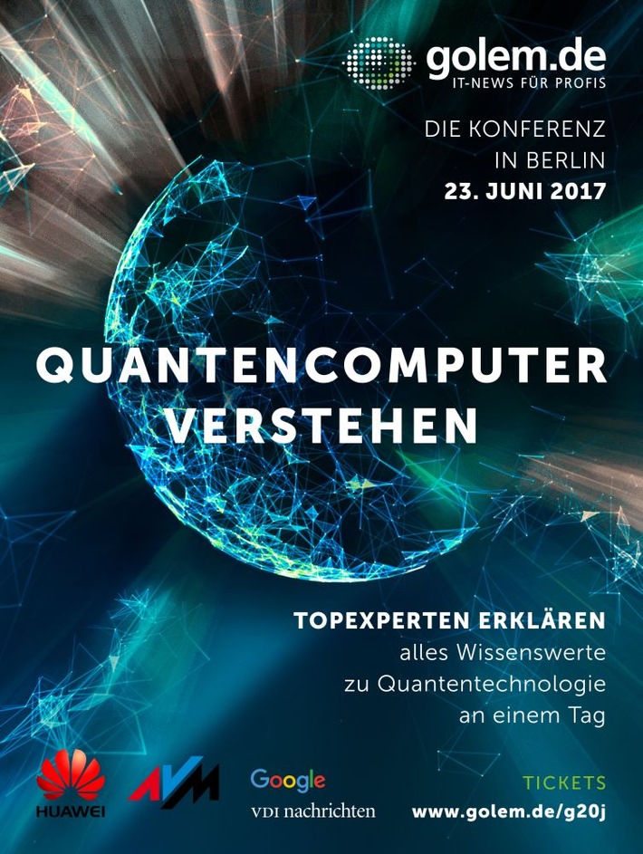 Quantencomputer verstehen: Experten erklären Zukunftstechnologie auf Golem.de-Konferenz
