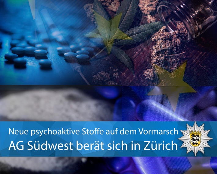 LKA-BW: Tagung der internationalen "Arbeitsgruppe Südwest zur Bekämpfung des Rauschgifthandels" in Zürich
