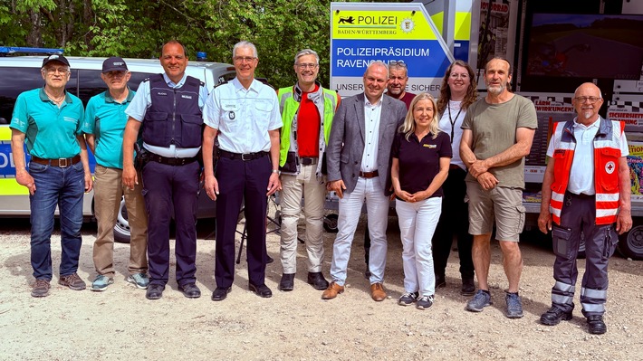PP Ravensburg: Gemeinsamer Biker-Aktionstag am Knopfmacherfels - Start in die Motorradsaison 2026