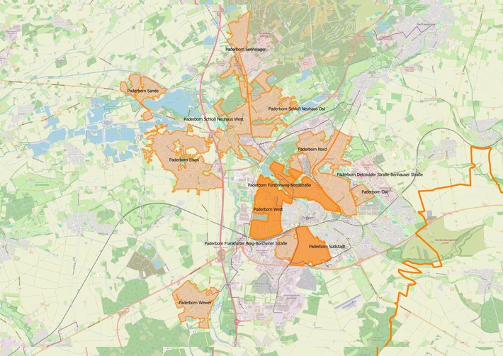 Mehr Tempo beim Glasfaserausbau in Paderborn: Weitere über 15.000 Haushalte und Unternehmen werden an das offene Netz der Glasfaser Nordwest angeschlossen