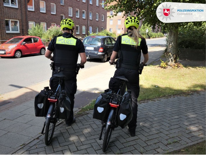 POL-CUX: Polizei Cuxhaven nimmt neue E-Bikes in Betrieb