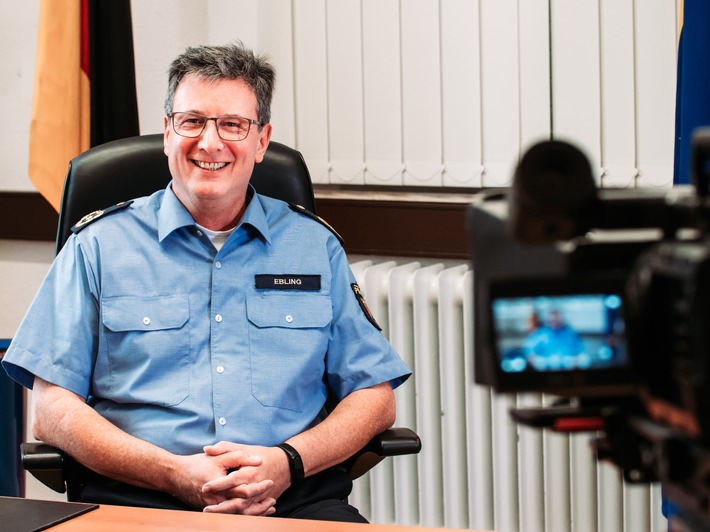 POL-PPRP: Per Videobotschaft 58 "neue" Polizistinnen und Polizisten im Polizeipräsidium Rheinpfalz begrüßt