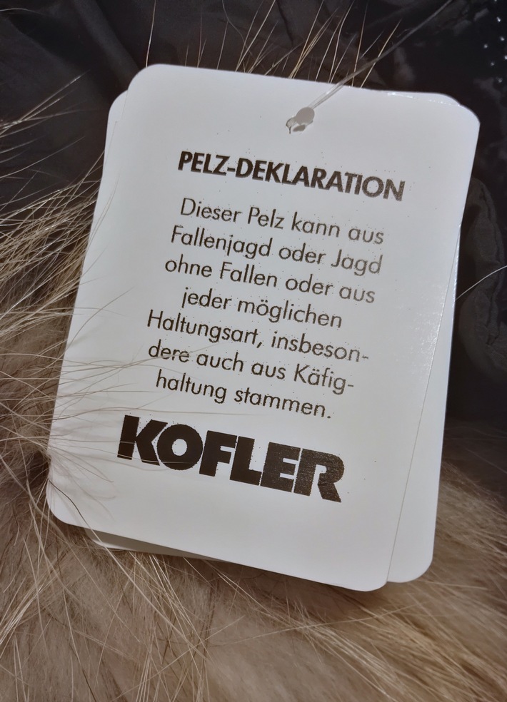 Zürcher Tierschutz fordert glasklare Pelz-Deklaration
