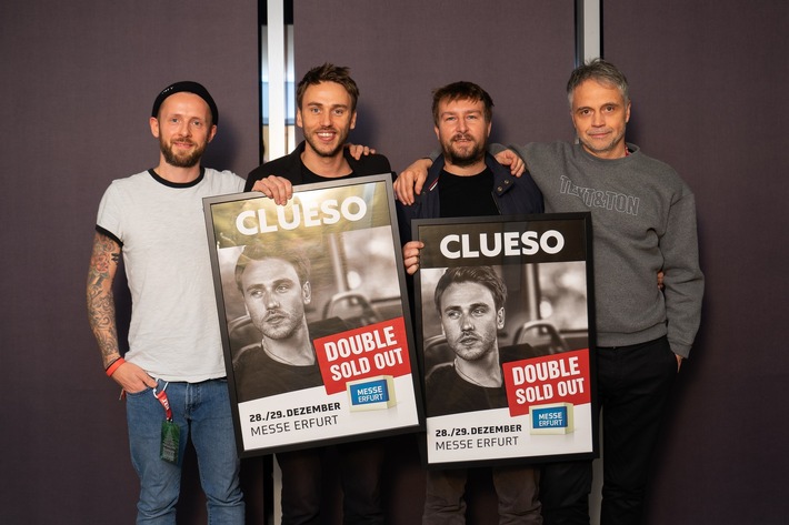 DOUBLE SOLD OUT AWARD für Clueso´s Weihnachtskonzerte 2019