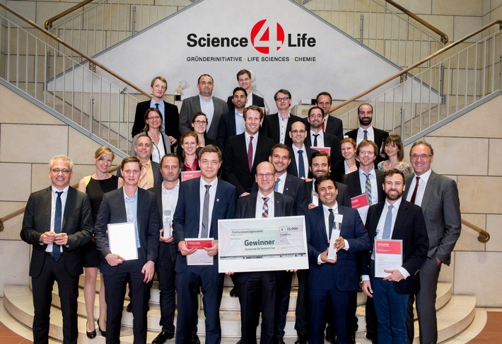 High-Tech Innovationen mit enormem Potenzial für Mensch und Markt: Science4Life Venture Cup Gewinner 2016 ausgezeichnet