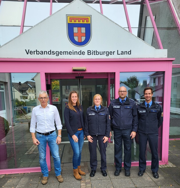 POL-PDWIL: Neues Gesicht in der Verbandsgemeinde Bitburger Land