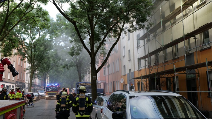 FW-DO: Wohnungsbrand in der Schleswiger Straße.