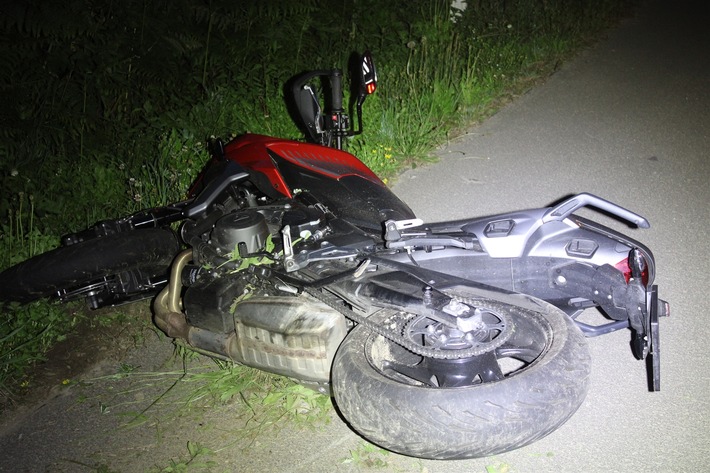 POL-RBK: Overath - Motorradfahrer verletzt sich bei Alleinunfall schwer
