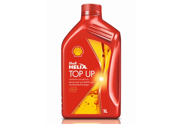 Shell Helix Top Up Oil: Das erste Shell Nachfüll-Öl für alle