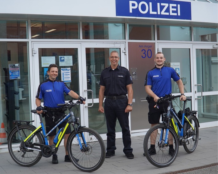 LPI-J: Polizei Jena auf zwei Rädern unterwegs