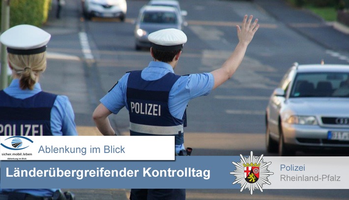 POL-PPRP: Aktionswoche &quot;sicher.mobil.leben&quot; - Verkehrskontrollen im Polizeipräsidium Rheinpfalz
