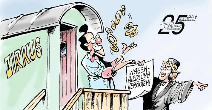 Wohnen im Zirkuswagen? / Gerichte untersagten diese spezielle Grundstücksnutzung