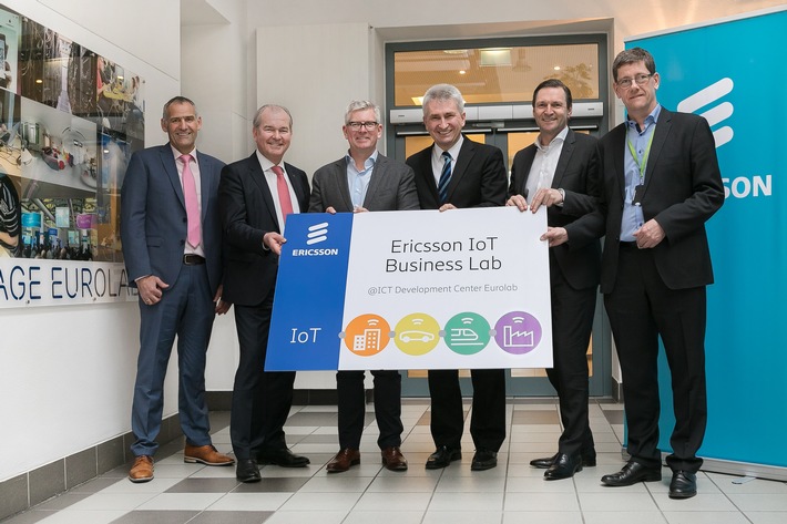 Forschungslabor für das Internet-der-Dinge / NRW-Wirtschaftsminister Pinkwart eröffnet Ericsson IoT Business Lab in Aachen (FOTO)