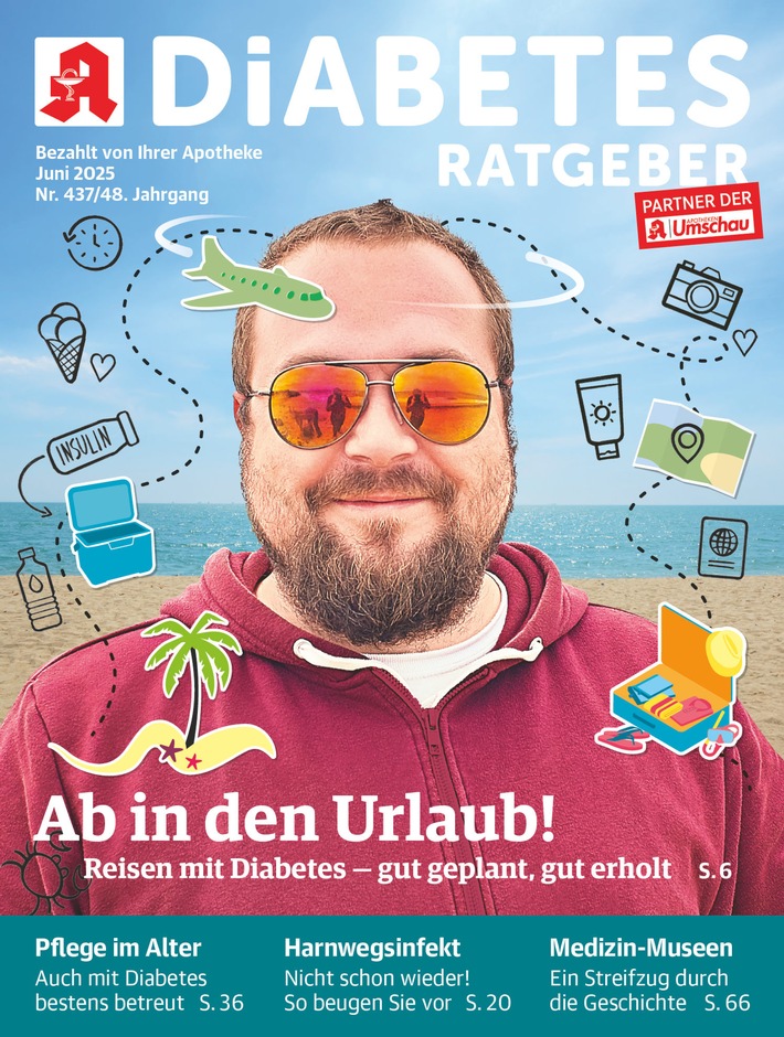 Gut planen, gut reisen - vor allem bei Diabetes / Um unterwegs für alle Fälle gewappnet zu sein, ist es wichtig, ausreichend Insulin und Zubehör einzupacken