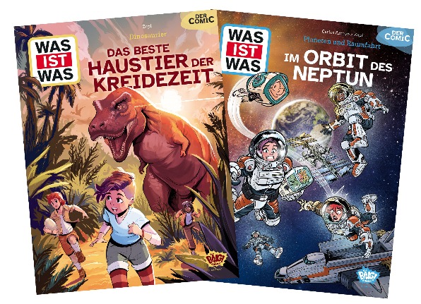 Clever mit Comics: WAS IST WAS Wissen - erstmals als Abenteuer-Comic!