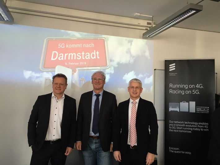 Ericsson und die Deutsche Telekom starten 5G-Testfeld in Darmstadt (FOTO)