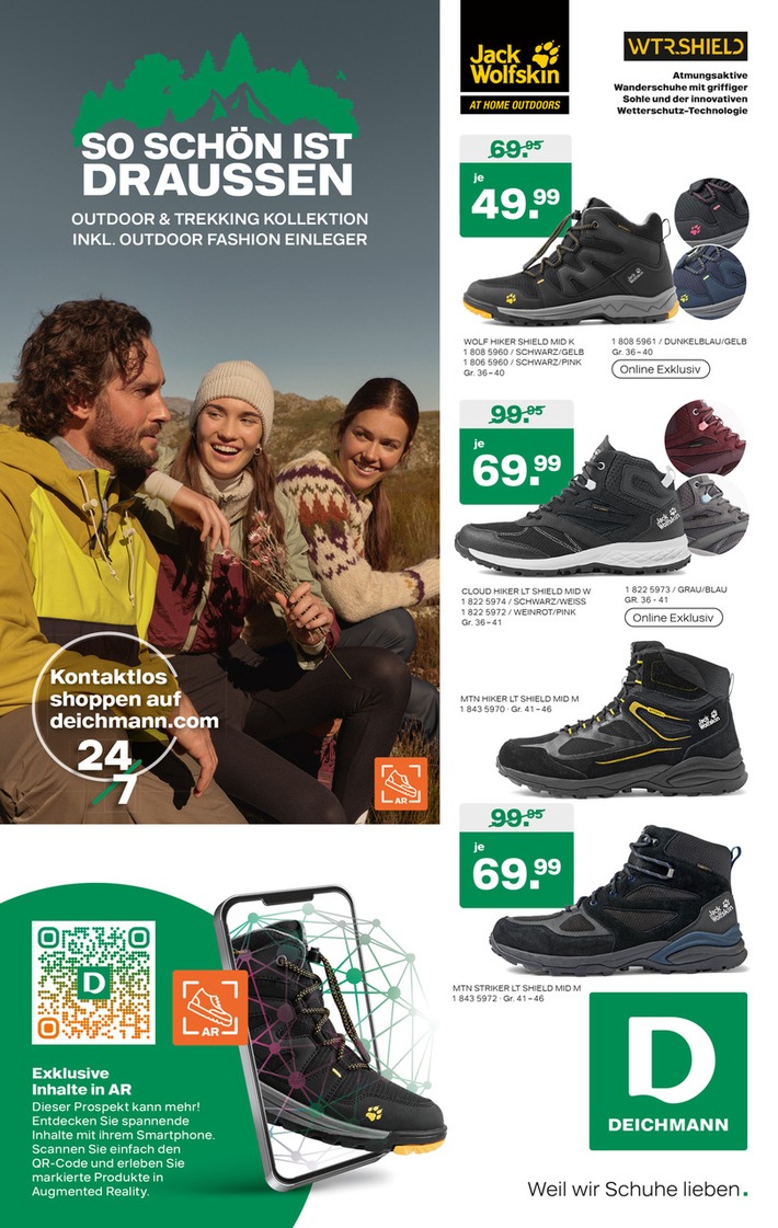 DEICHMANN wirbt mit Augmented Reality