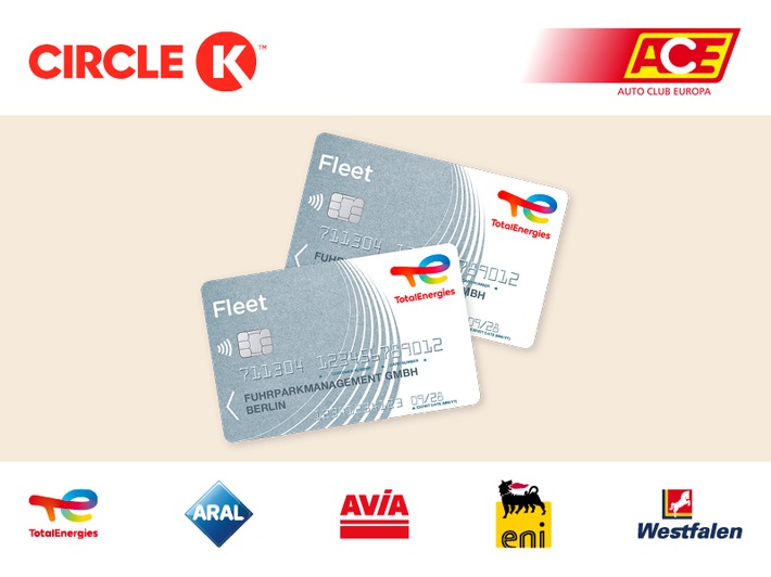 Neue Tankkarte für ACE-Mitglieder: Preisnachlässe an Tankstellen mit FleetCard4You von Circle K