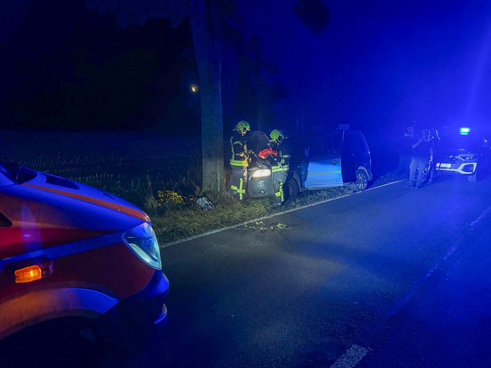 FW Flotwedel: Verkehrsunfall bei Langlingen endet glimpflich