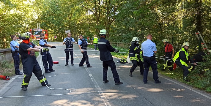 POL-WES: Voerde - Ein "Stunt" ging gut aus