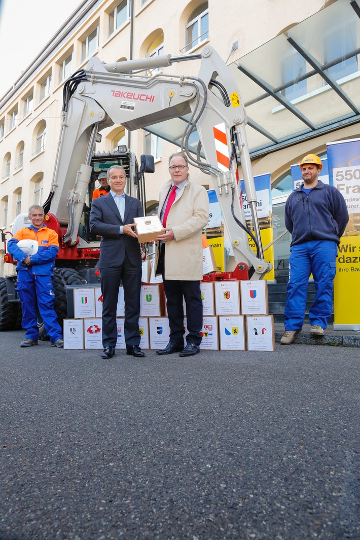 Schweizerischer Baumeisterverband übergibt 26