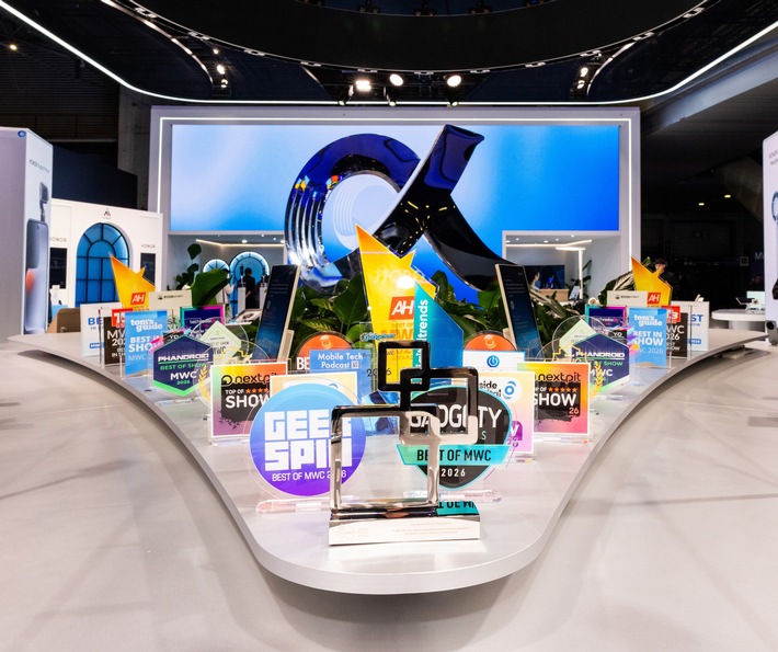 MWC 2026: HONOR erhält über 70 Medienpreise / Globale Anerkennung für KI-Durchbrüche und herausragende Hardware in Robotik, Magic V6, MagicPad 4 und MagicBook Pro 14