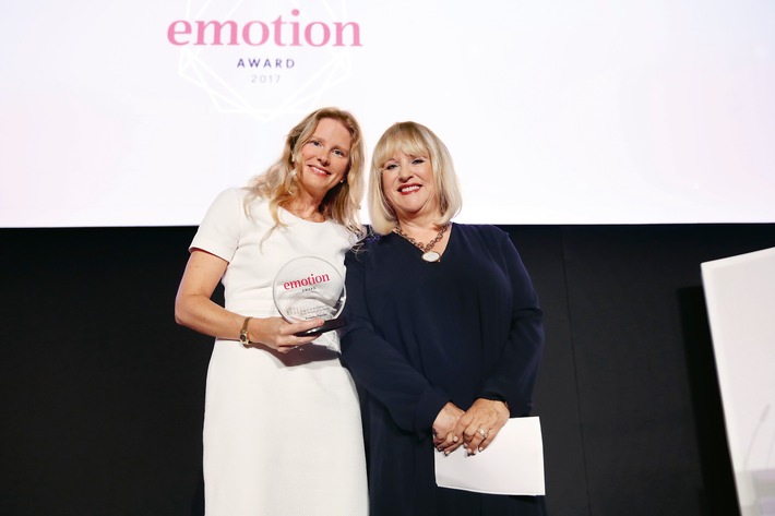 Annette Pascoe erhält EMOTION.award 2017 / Großartige Frauen von der Zeitschrift "Emotion" geehrt