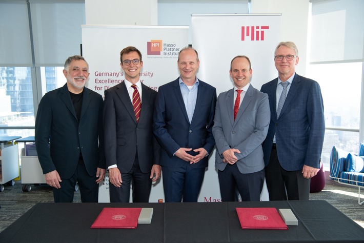 HPI und MIT kooperieren bei der Bewältigung globaler gesellschaftlicher Herausforderungen durch neues gemeinsames Forschungsprogramm "Designing for Sustainability"