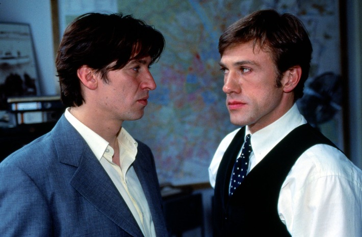 Ausnahmeschauspieler Christoph Waltz (r.) in &quot;Kommissar Rex&quot;