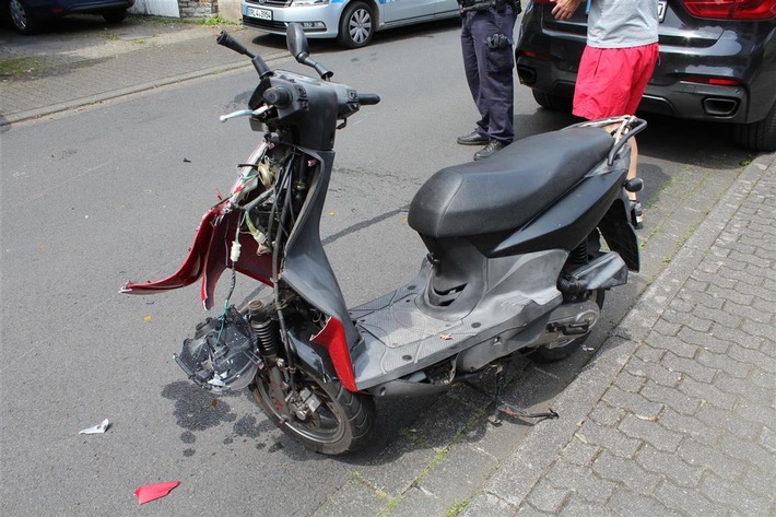 POL-PPKO: Rollerfahrer bei Unfall in Koblenz-Güls verletzt