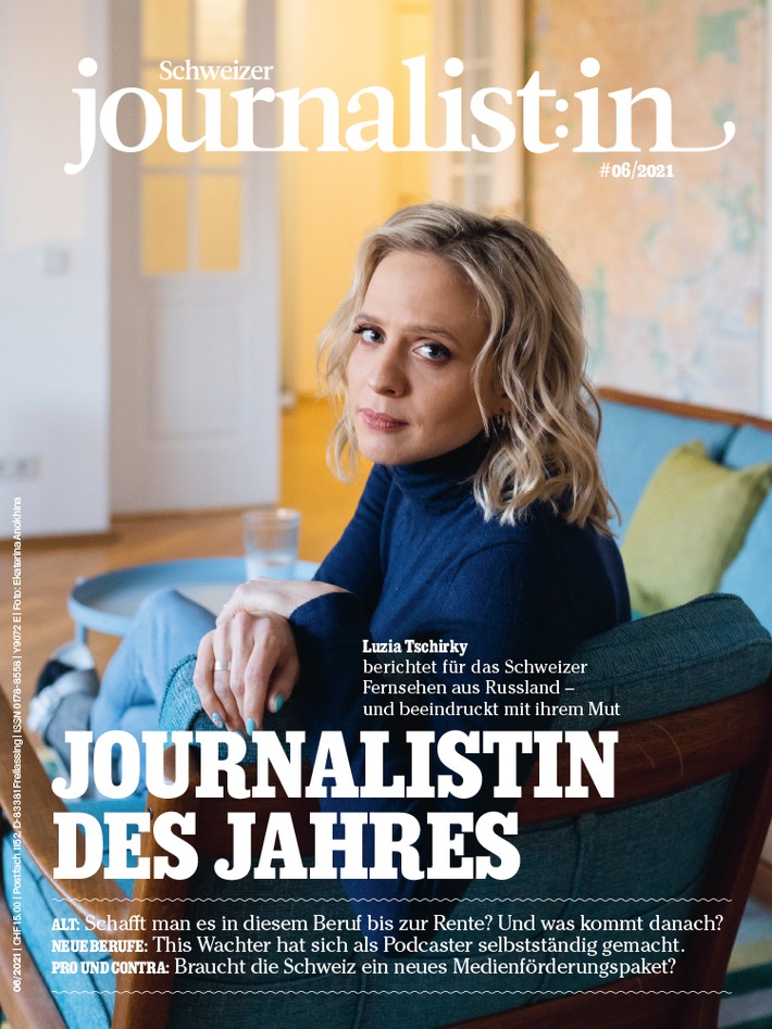 SRF-Korrespondentin Luzia Tschirky ist "Journalistin des Jahres" in der Schweiz