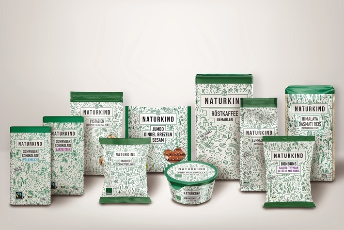 NATURKIND Produkte / Bio-Offensive mit NATURKIND / Netto Marken-Discount stärkt sein Bio-Angebot mit neuer Bio-Marke / Weiterer Text über ots und www.presseportal.de/nr/72216 / Die Verwendung dieses Bildes ist für redaktionelle Zwecke unter Beachtung ggf. genannter Nutzungsbedingungen honorarfrei. Veröffentlichung bitte mit Bildrechte-Hinweis.