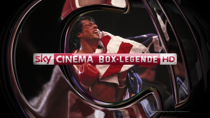 "Sky Cinema Box-Legende HD" zeigt die sechs "Rocky"-Filme mit Sylvester Stallone rund um die Uhr Weiterer Text über ots und www.presseportal.de/nr/33221 / Die Verwendung dieses Bildes ist für redaktionelle Zwecke honorarfrei. Veröffentlichung bitte unter Quellenangabe: "obs/Sky Deutschland"