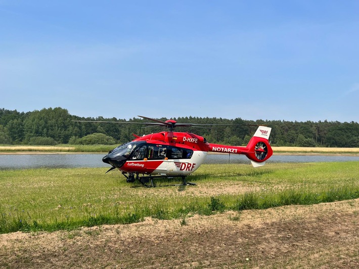 FW Celle: Schwerer Badeunfall in der Aller!