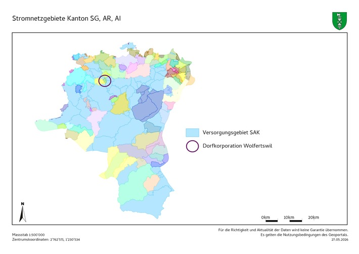 Medienmitteilung: SAK und Dorfkorporation Wolfertswil besiegeln Verkauf des Elektrizitätsnetzes