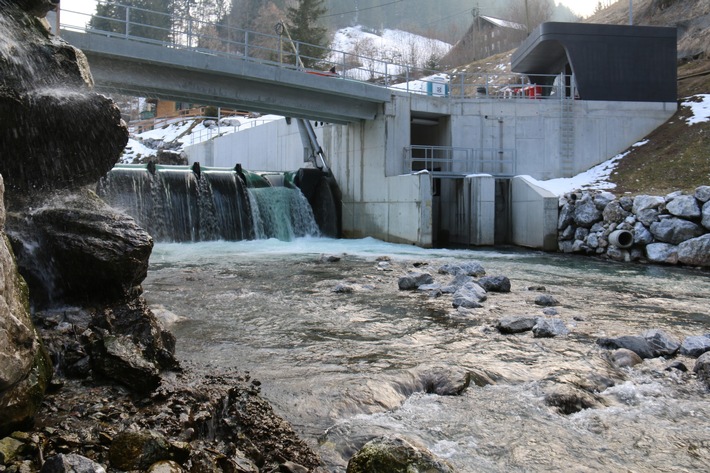 Einweihung Wasserkraftwerk Laubegg / Erneuerbare Energie für 2500 Simmentaler Haushalte